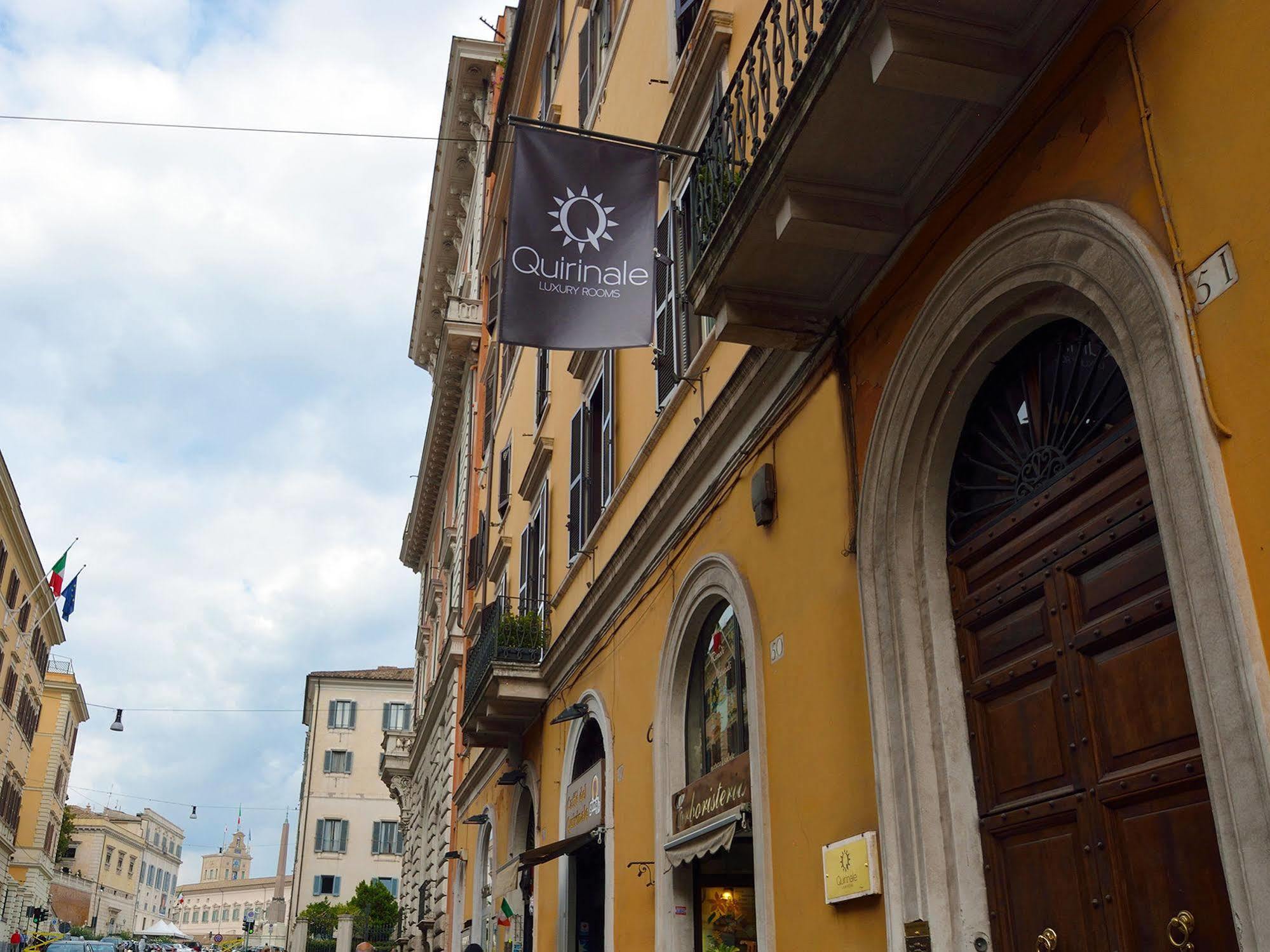 Quirinale Luxury Rooms Рим Екстериор снимка